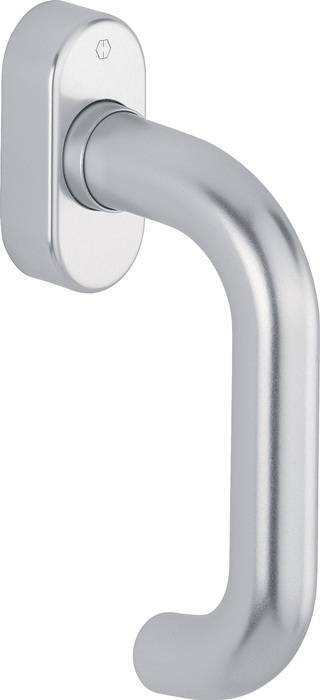 Fenstergriff Paris 038/UD9056 Alu.32-42mm F1/silberfarben HOPPE