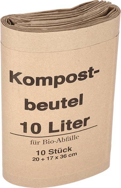 Papierabfallsack B200+160xL360mm 10 St./Bund DEISS