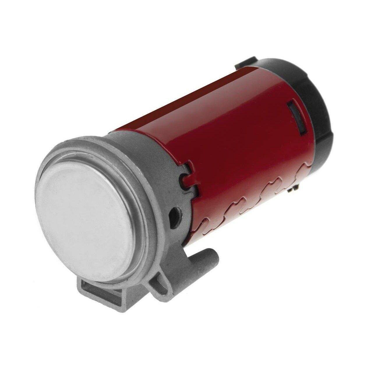 12V Fanfare 1-Klang Lufthorn Hupe Chrom mit Kompressor Druckluft PKW