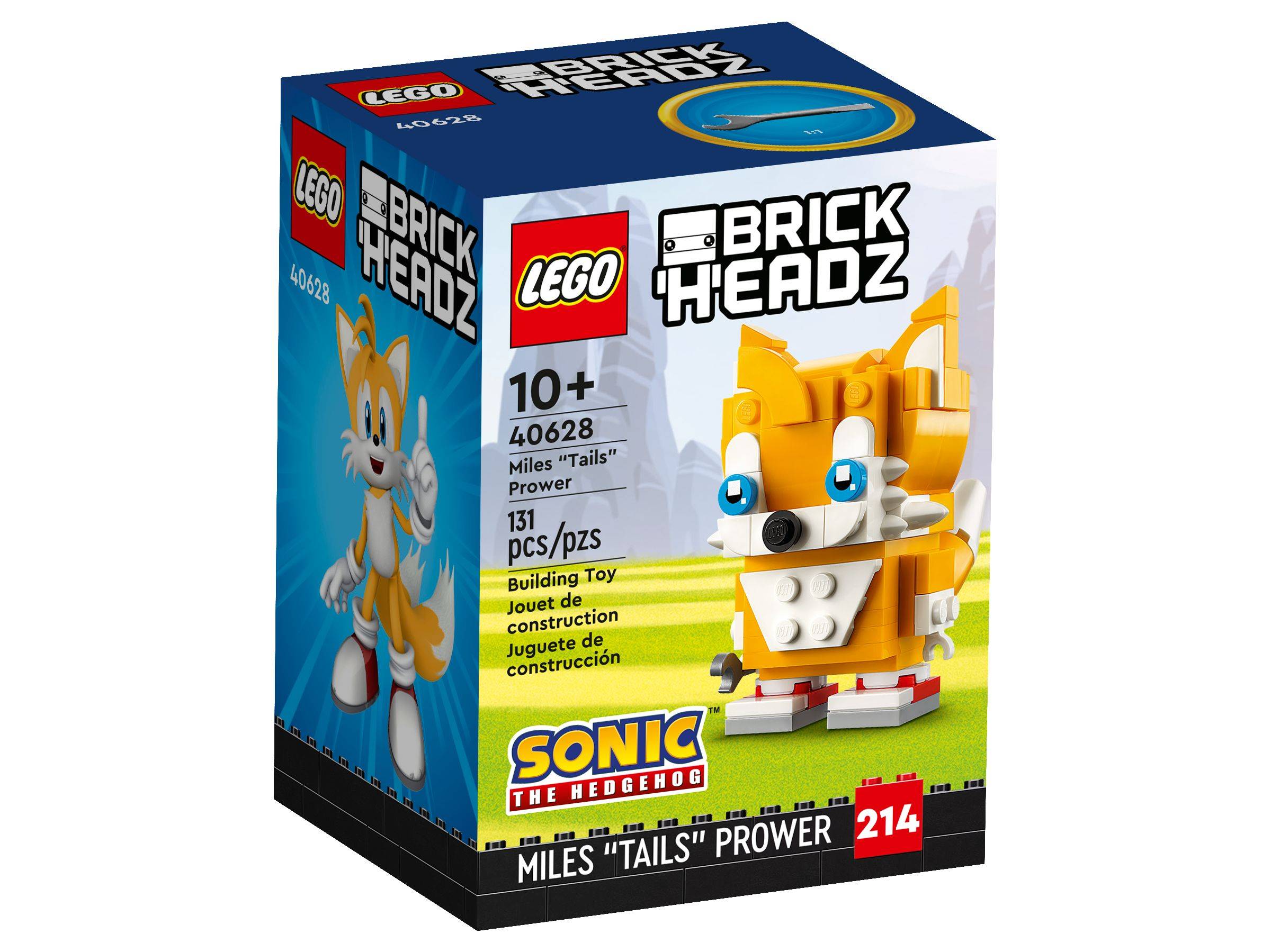 LEGO® BrickHeadz 40628 Miles „Tails“ Prower