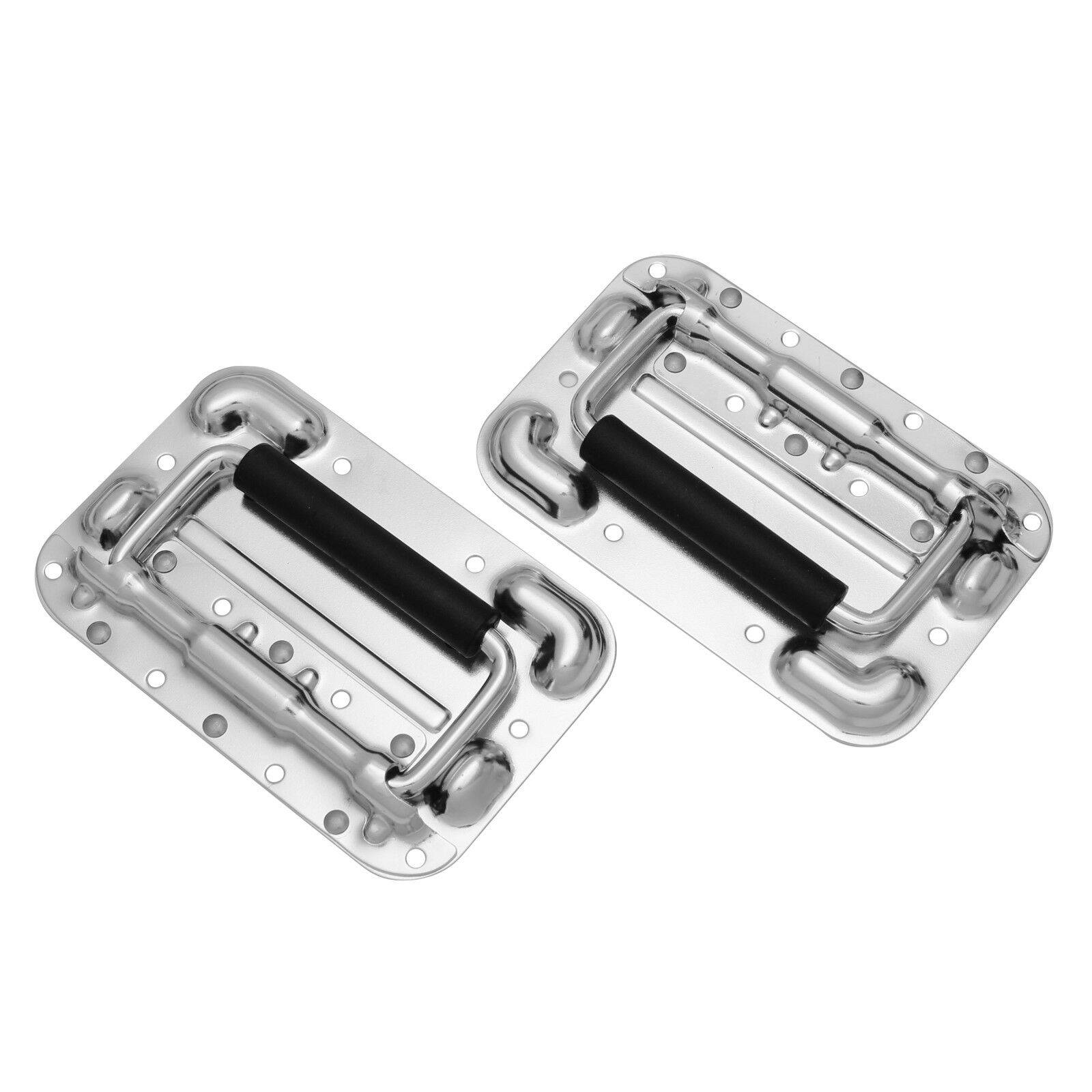 2 Kistengriffe 160mm Tragegriff Klappgriff Federgriff Boxengriffe für Boxen