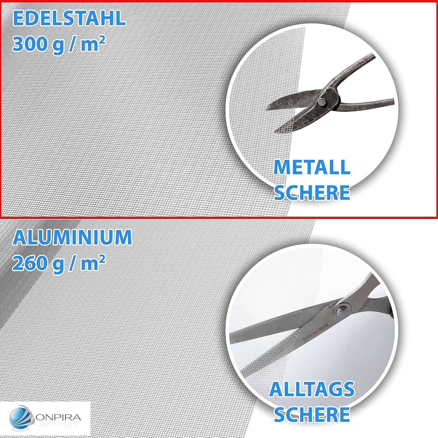 4A Edelstahl Drahtgitter 5x5mm Lichtschachtabdeckung Laubschutz trittfest