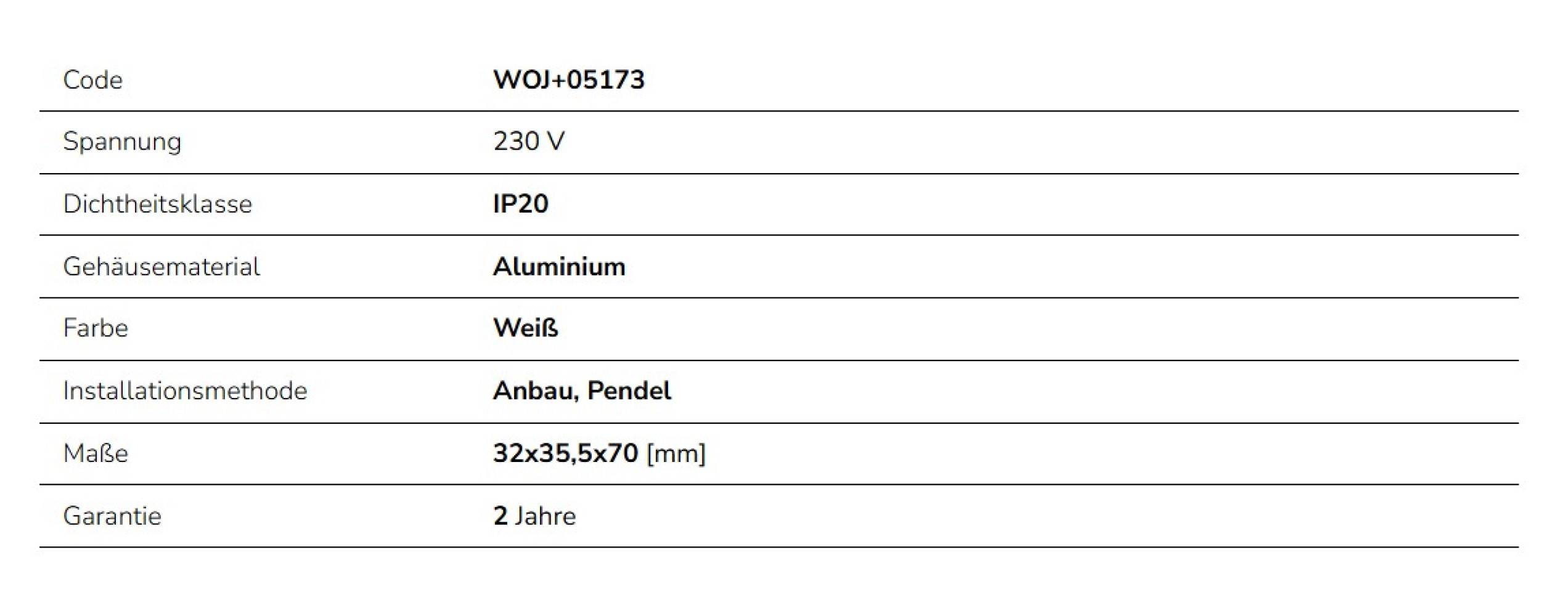 Spectrum LED SPS 2-Leitungsverbinder für 3-Phasen Stromschiene Adapter IP20 weiß gerade