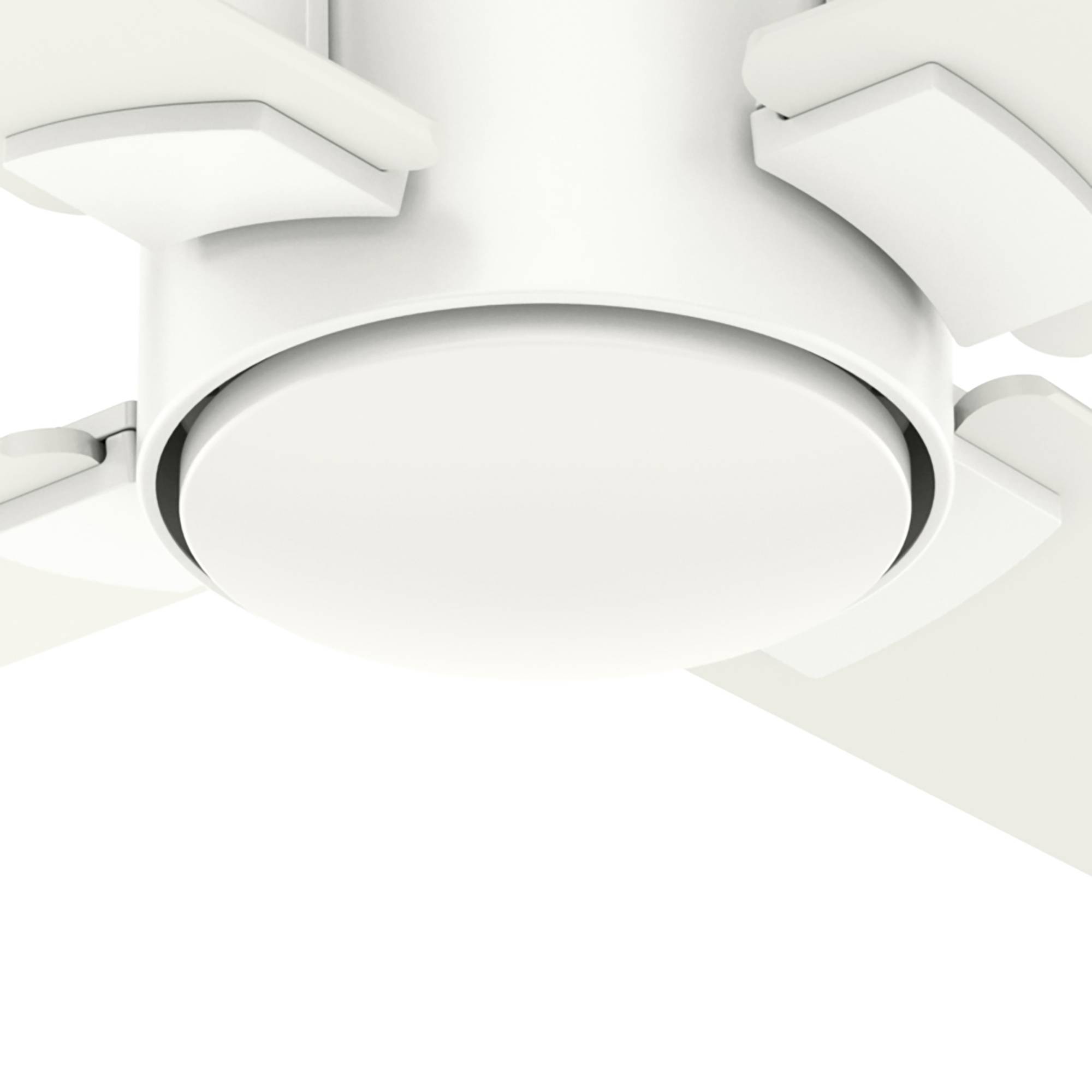 Deckenventilator Cordelia L Weiß mit Fernbedienung