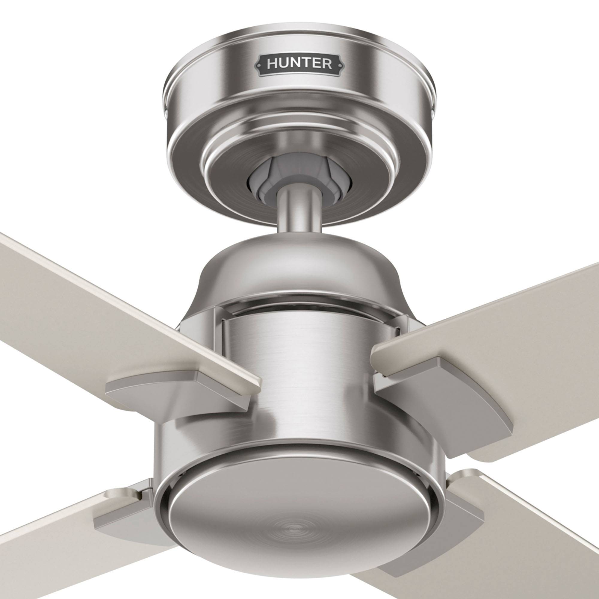 Deckenventilator Cordelia L Nickel mit Fernbedienung