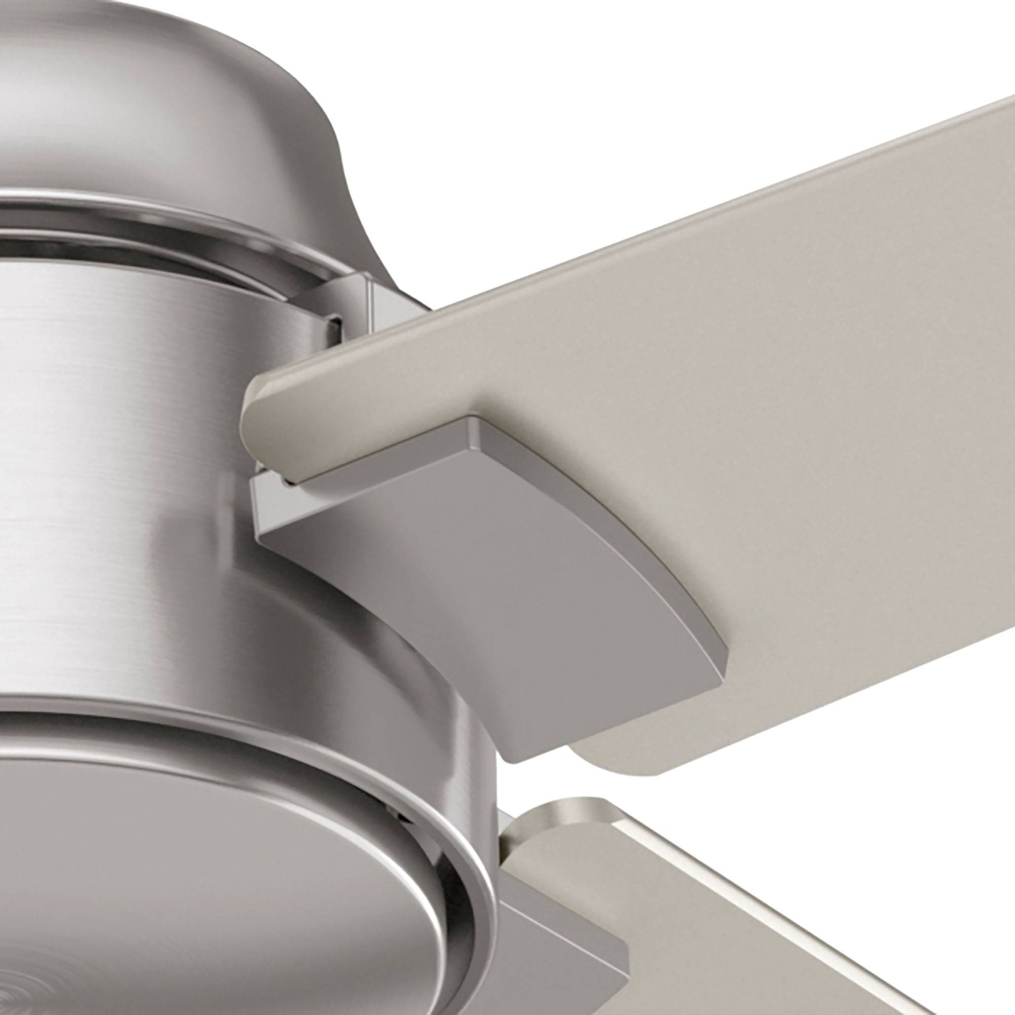 Deckenventilator Cordelia L Nickel mit Fernbedienung