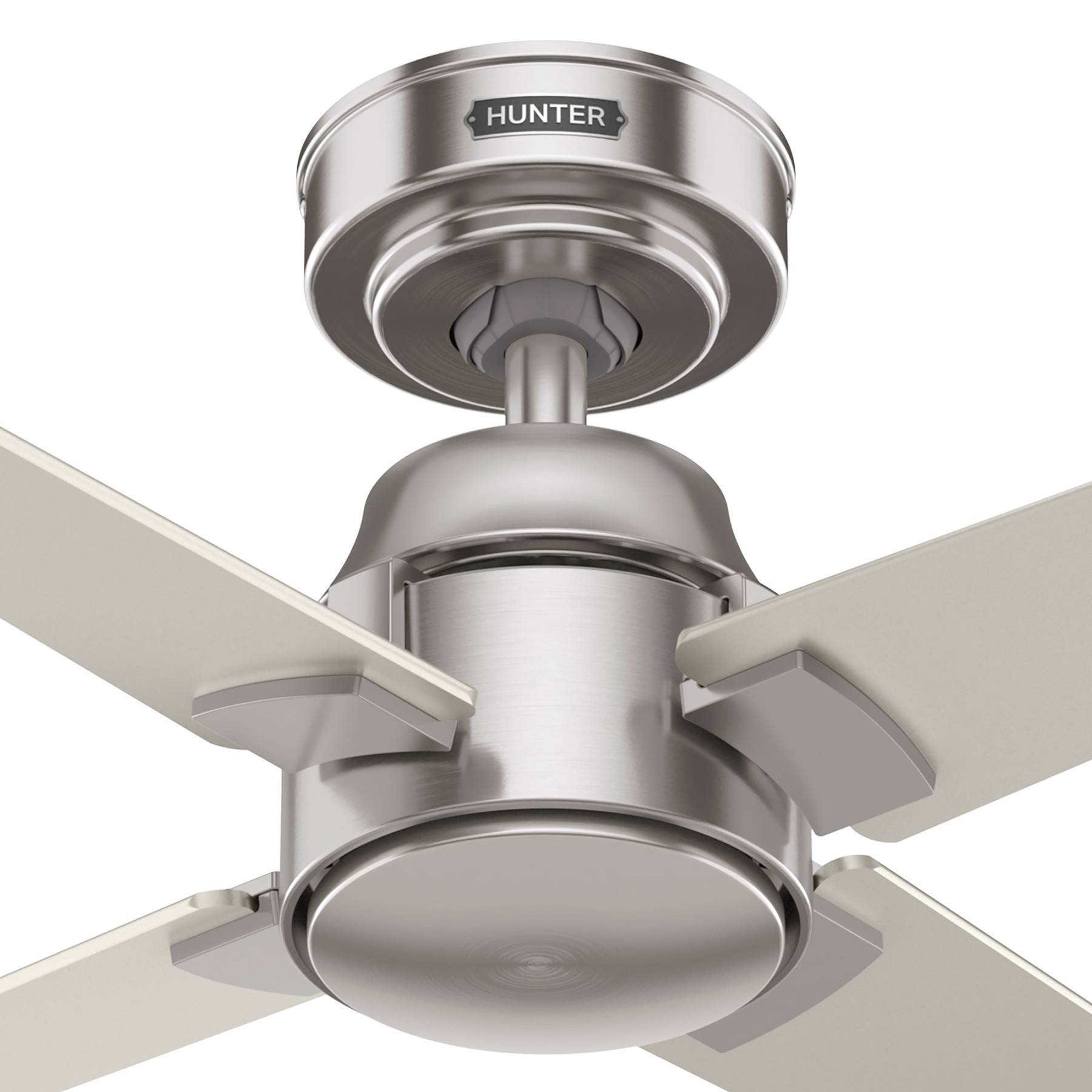 Deckenventilator Cordelia M Nickel mit Fernbedienung