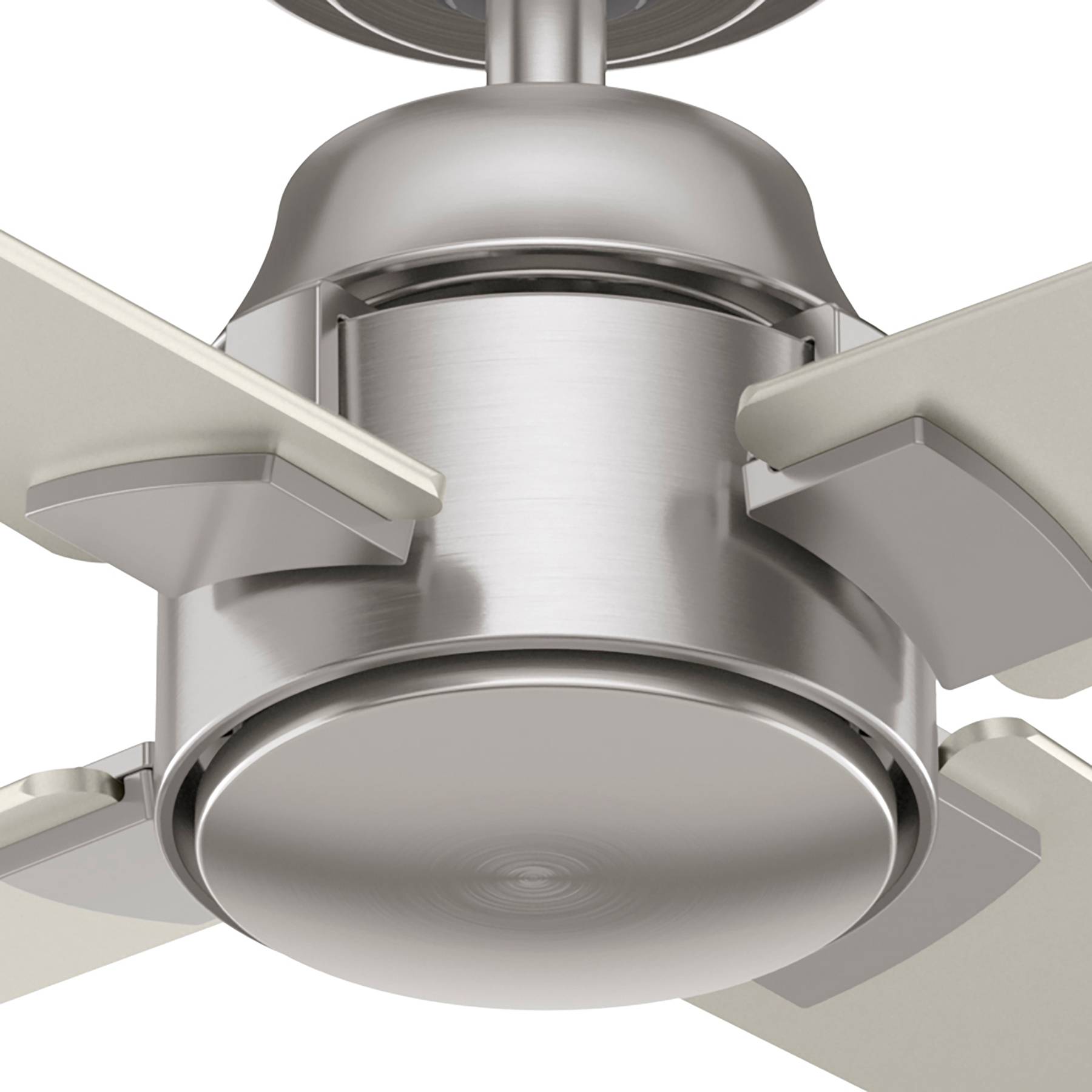 Deckenventilator Cordelia M Nickel mit Fernbedienung