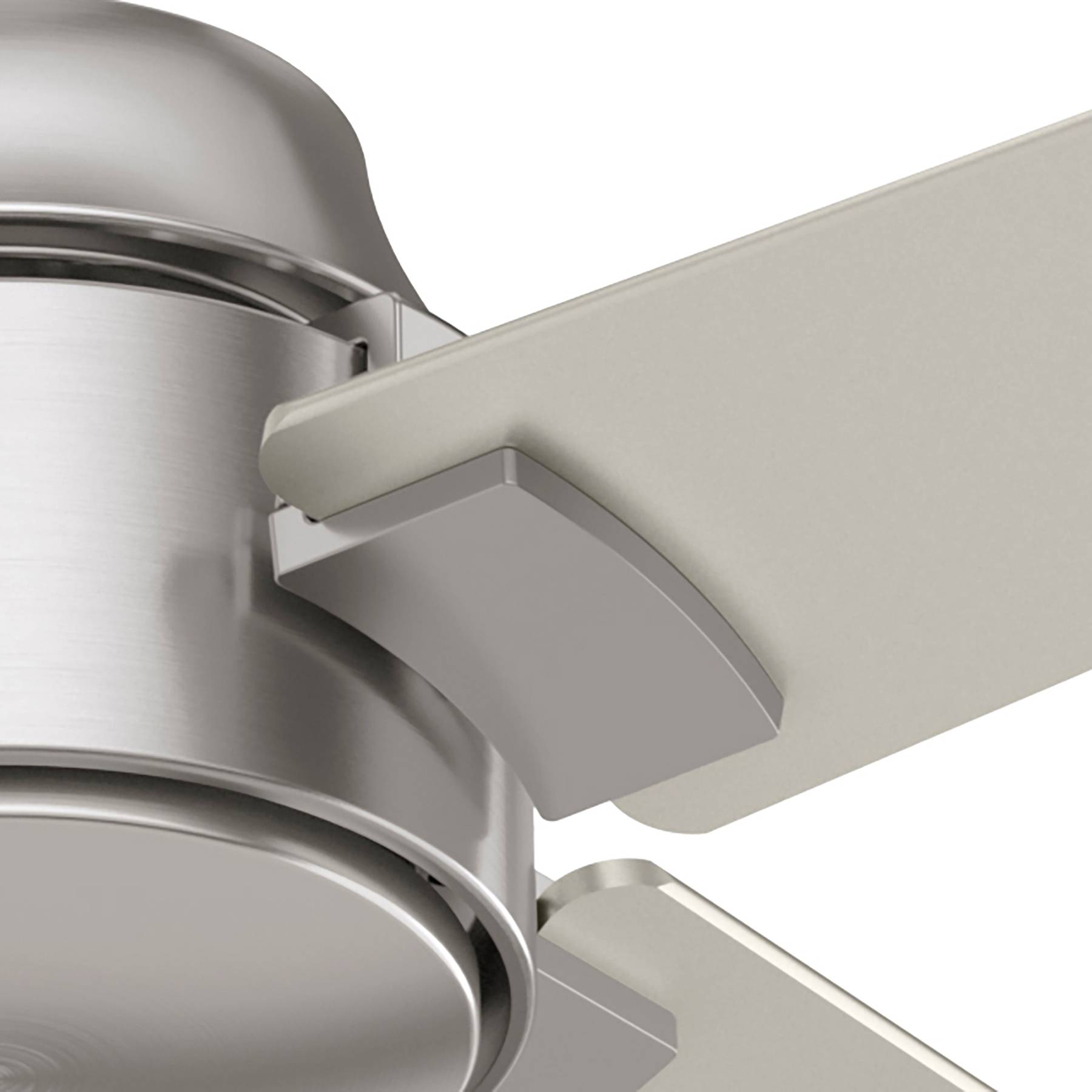 Deckenventilator Cordelia M Nickel mit Fernbedienung