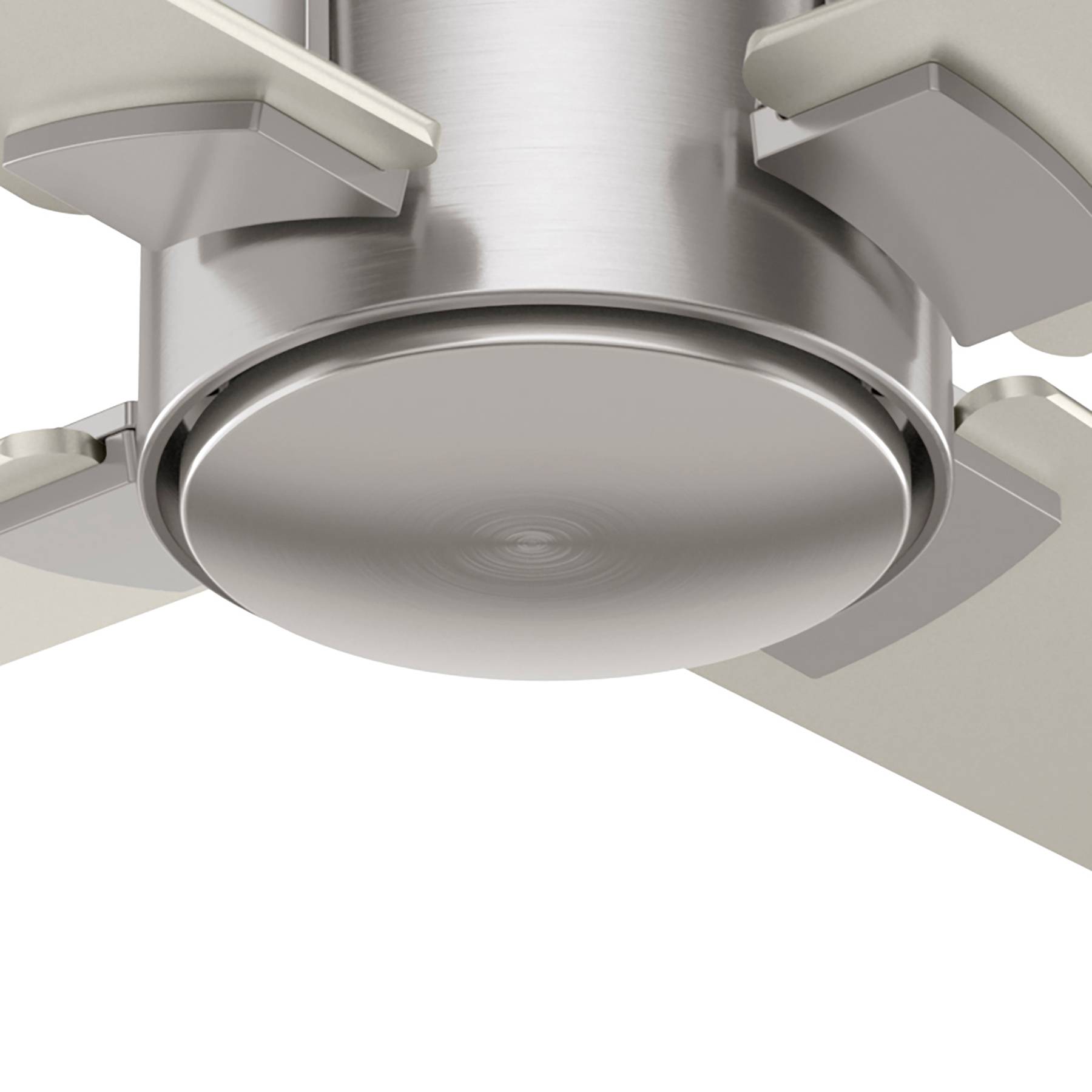 Deckenventilator Cordelia M Nickel mit Fernbedienung