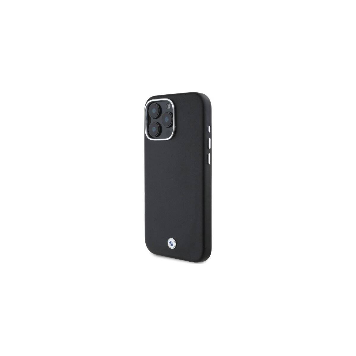 BMW M Grip Stand Smooth Carbon Hülle iPhone 16 – Schwarz