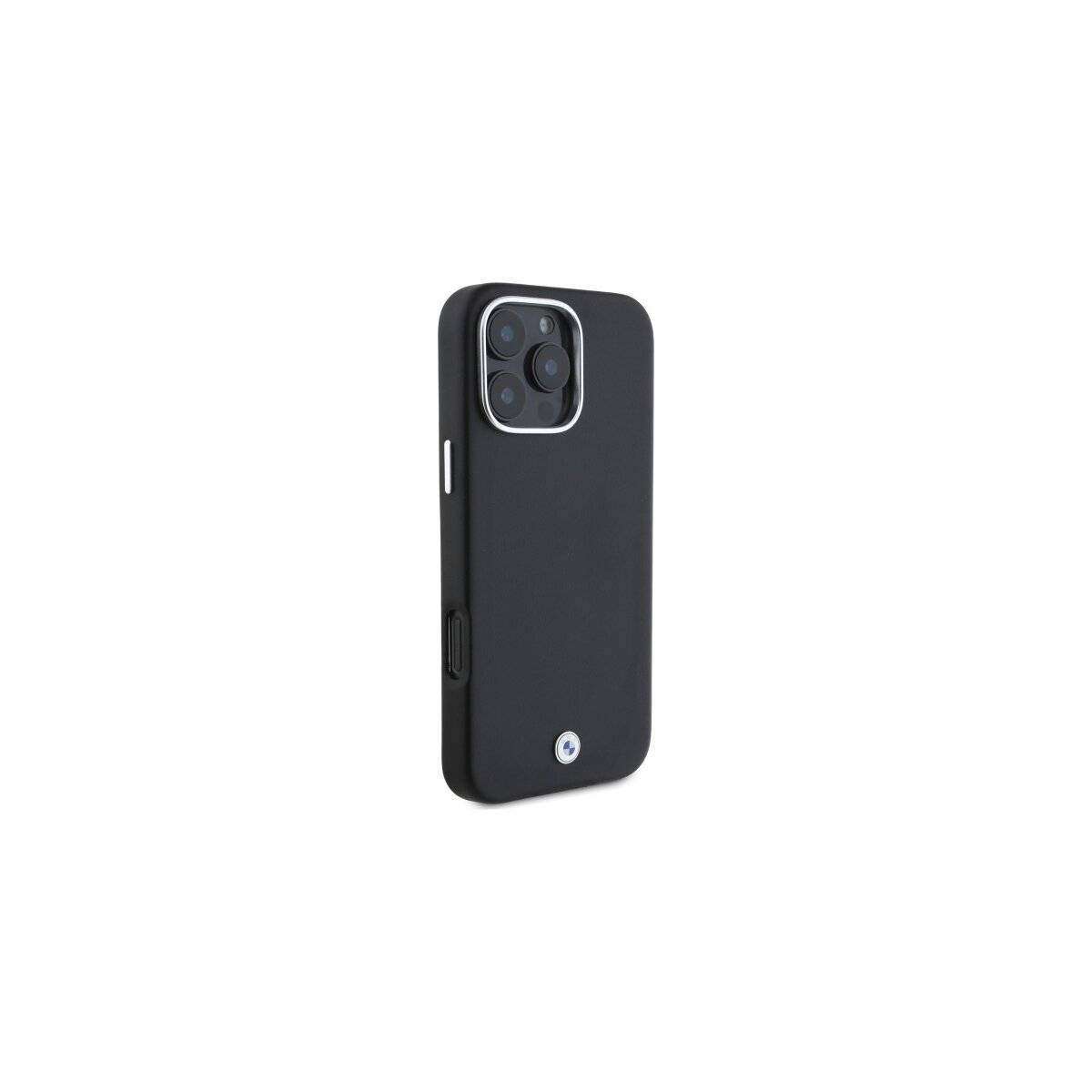 BMW M Grip Stand Smooth Carbon Hülle iPhone 16 – Schwarz