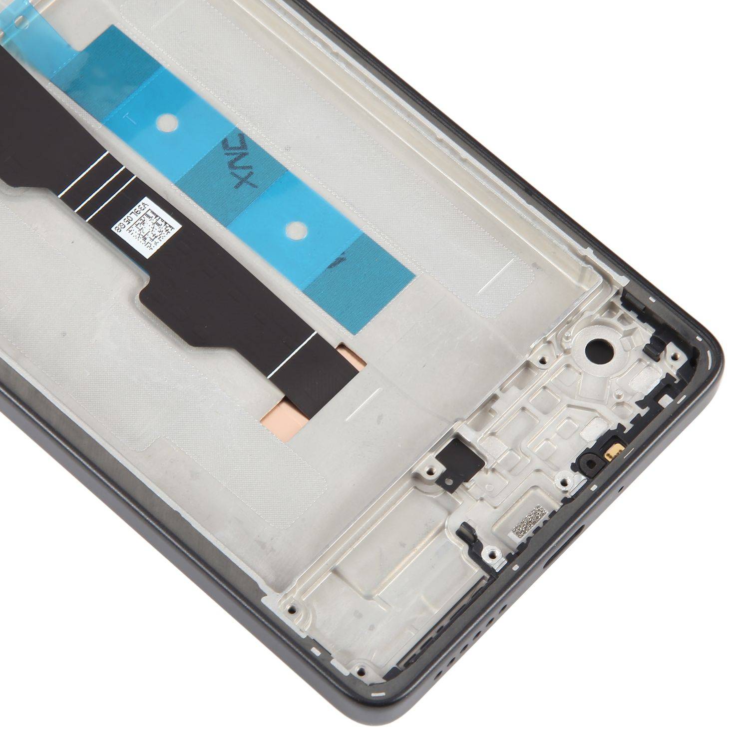 Für Xiaomi Poco M6 Pro 4G AMOLED Display Kompletteinheit mit Rahmen Schwarz