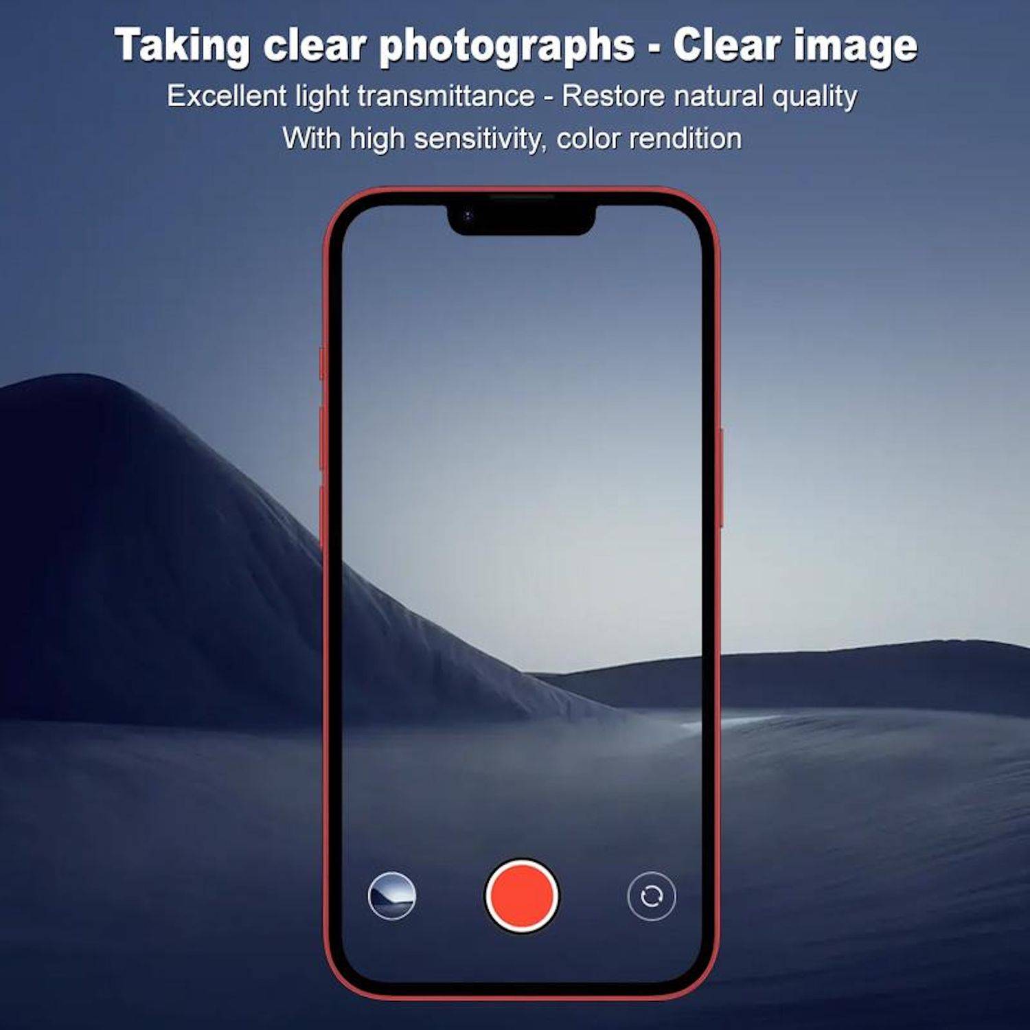 Kamera Schutz Hart Glas Folie Apple iPhone 17e / 16e IMAK HD Komplett Schwarz