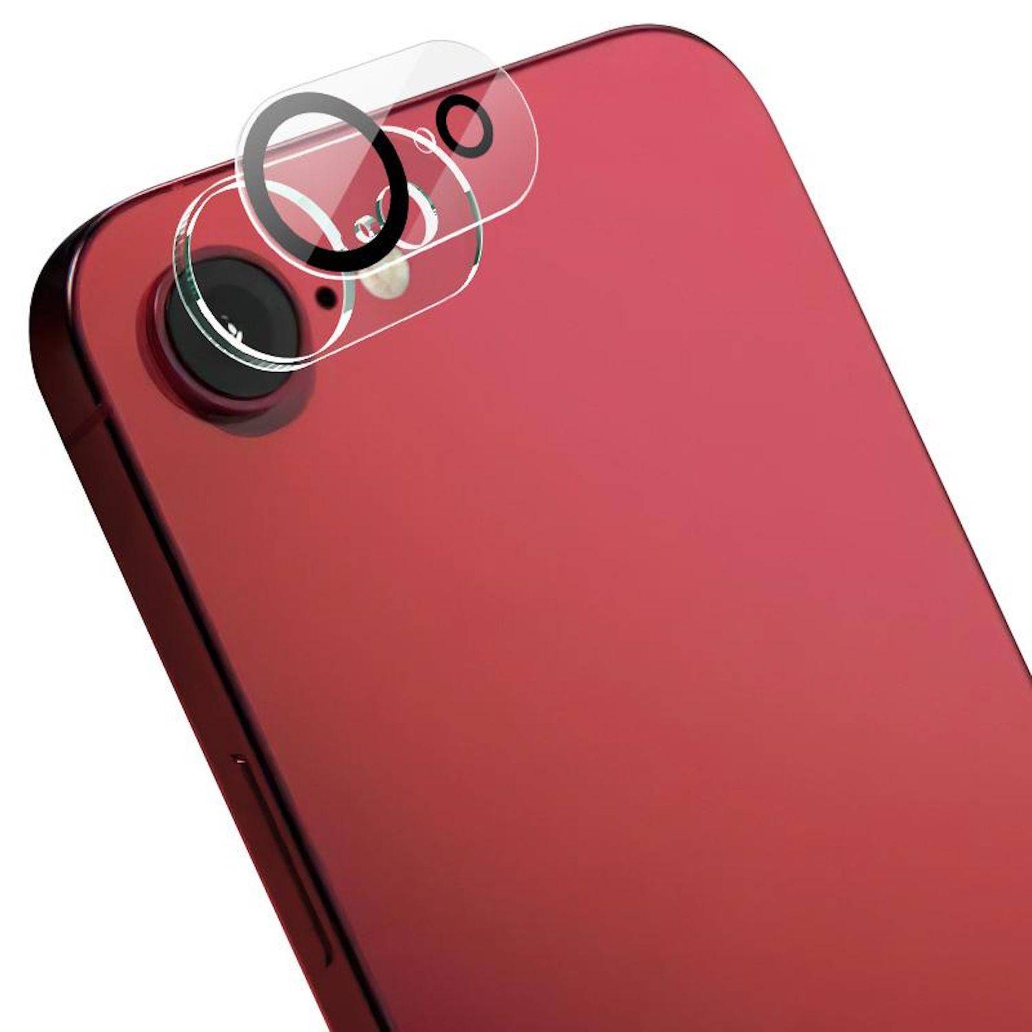 Kamera Schutz Hart Glas Folie Apple iPhone 17e / 16e IMAK HD Komplett Schwarz