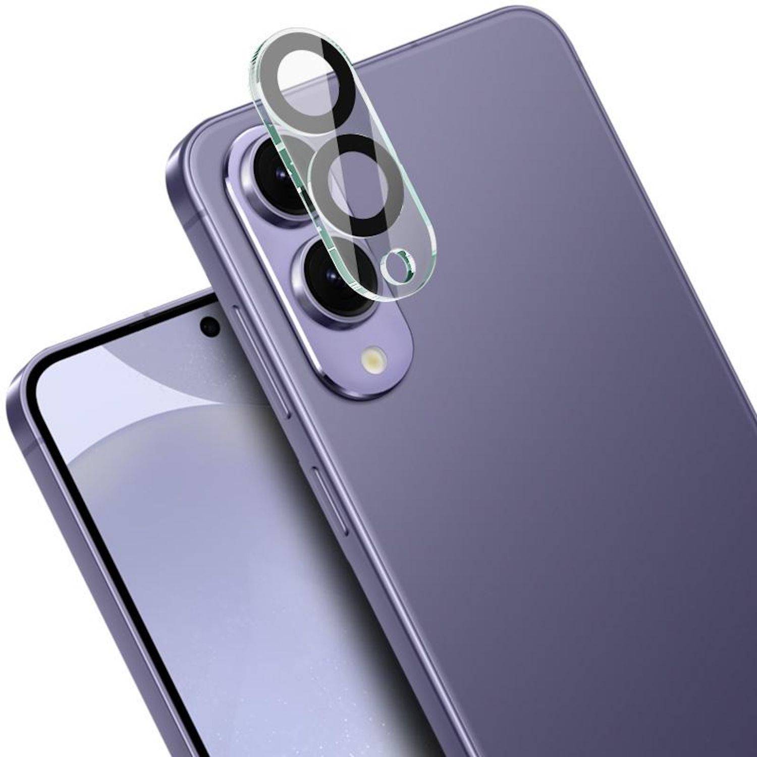 Für Samsung Galaxy S25 Edge 5G IMAK HD Komplett Kamera Schutz Hart Glas Schwarz