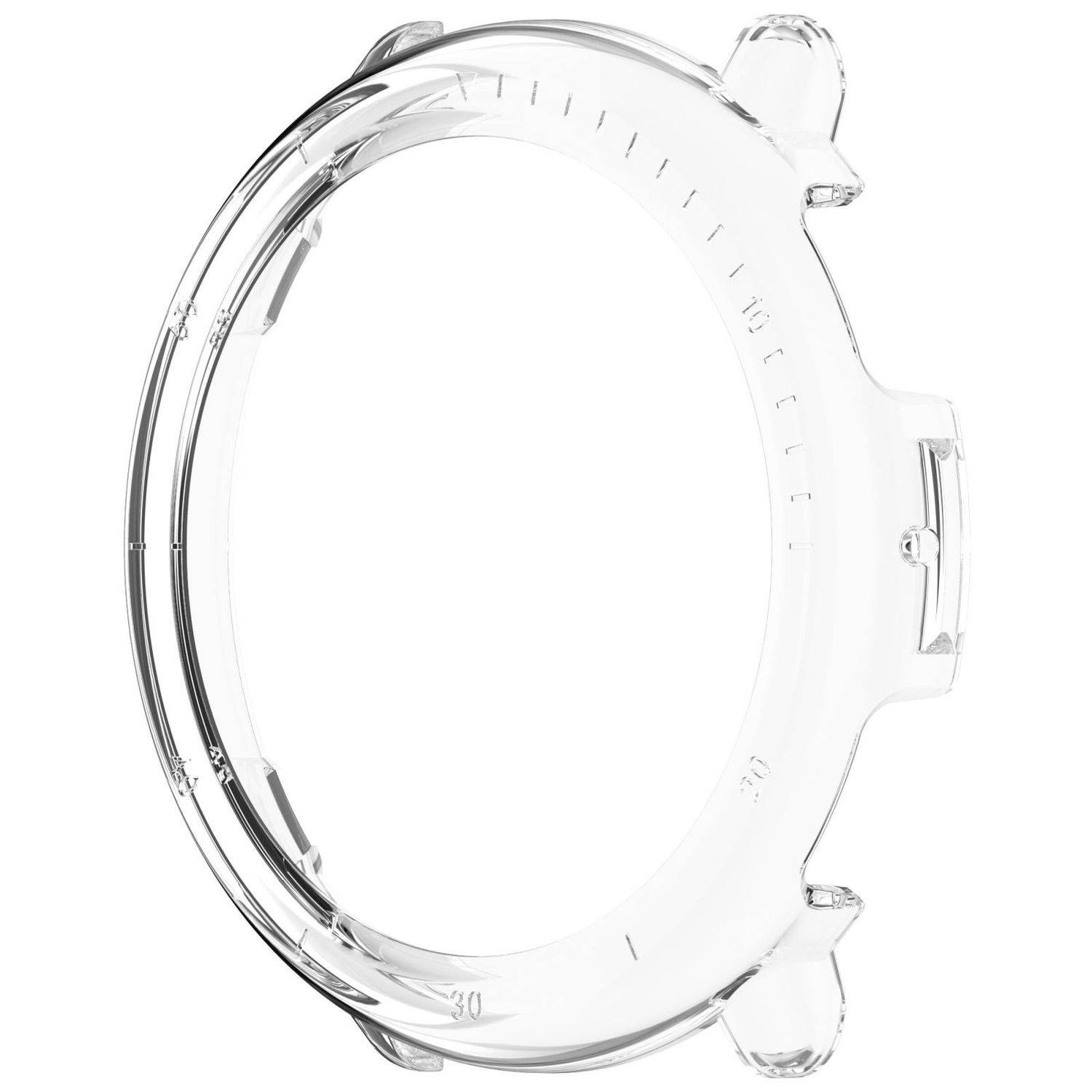 Für Amazfit Active 2 Design Kunststoff PC Watch Schutz Gehäuse Hülle Transparent