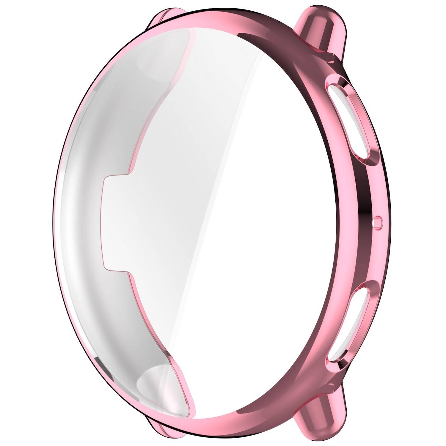 Für Amazfit Active 2 Electroplated Full Cover TPU Watch Schutz Hülle Pink