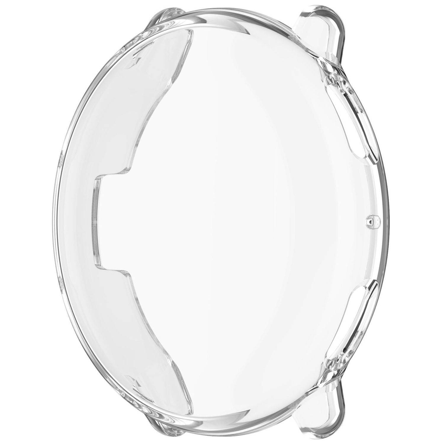 Für Amazfit Active 2 Electroplated Full Cover TPU Watch Schutz Hülle Transparent