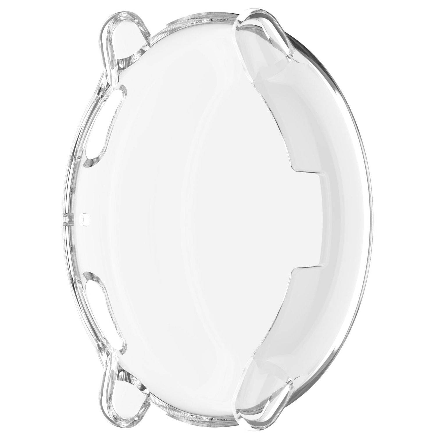 Für Amazfit Active 2 Electroplated Full Cover TPU Watch Schutz Hülle Transparent