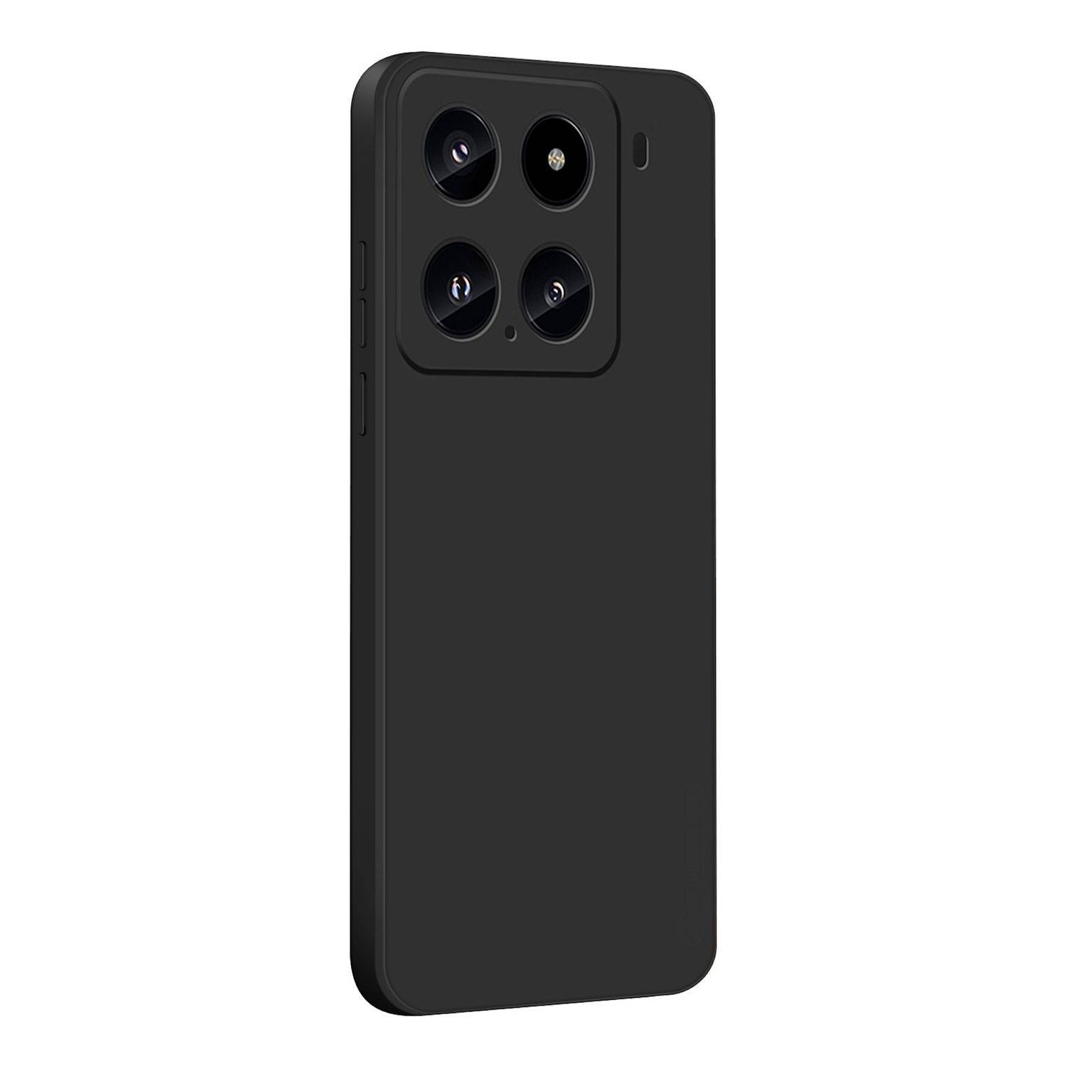 Für Xiaomi 15 Silikon TPU Schutz Hülle Cover Flexibel Ultra dünn Case Schwarz