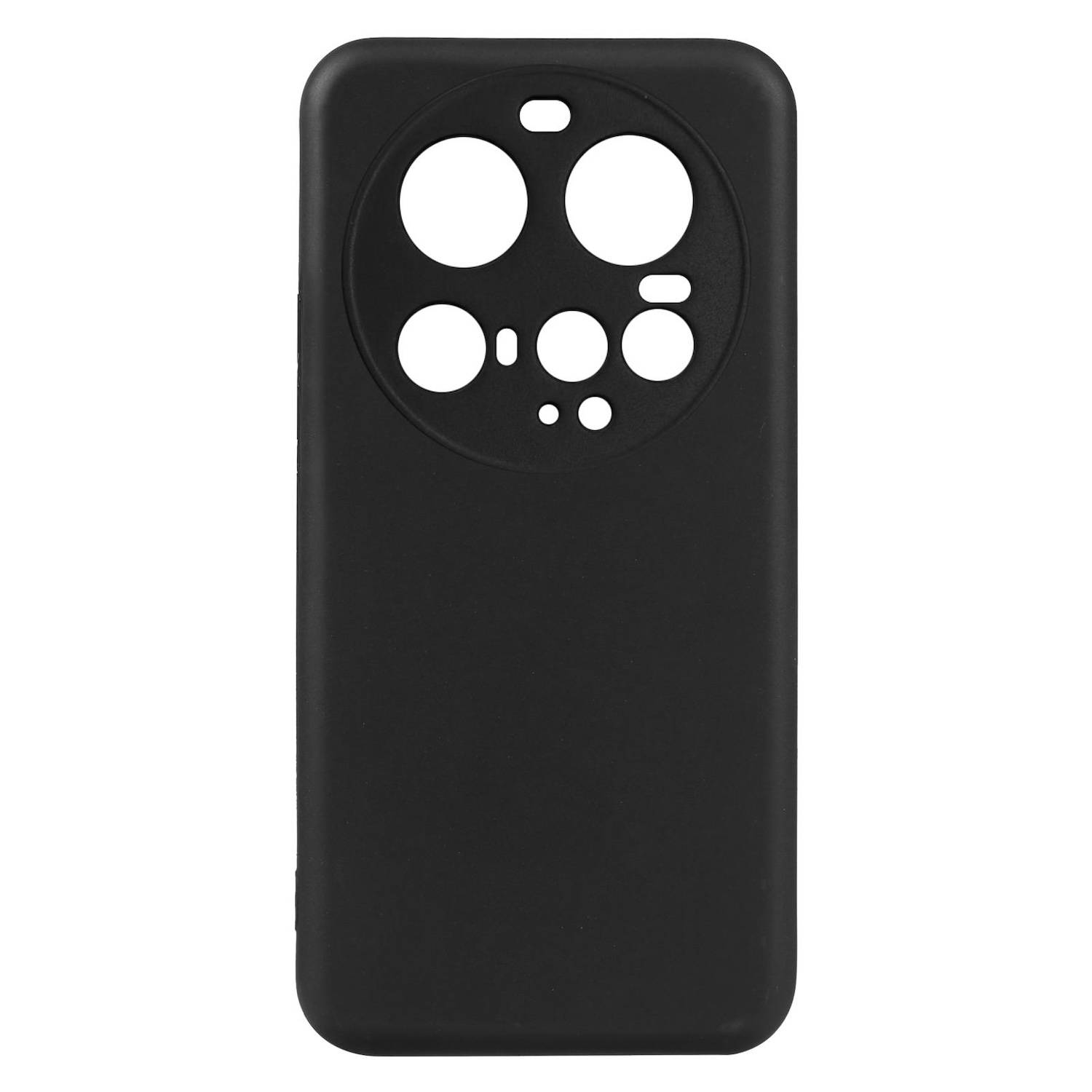 Für Xiaomi 15 Ultra Silikon TPU Schutz Hülle Cover Flexibel Ultra dünn Case Schwarz