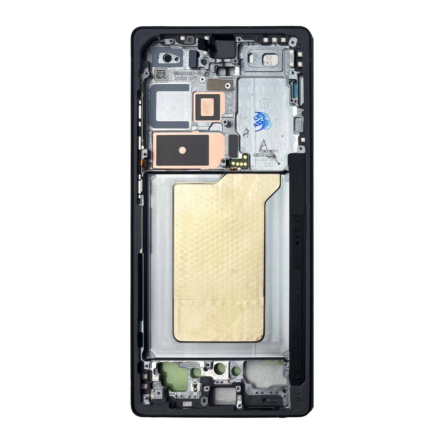 Samsung Display LCD Mittelrahmen Galaxy S25 Ultra GH82-36386D Ersatz Jetblack