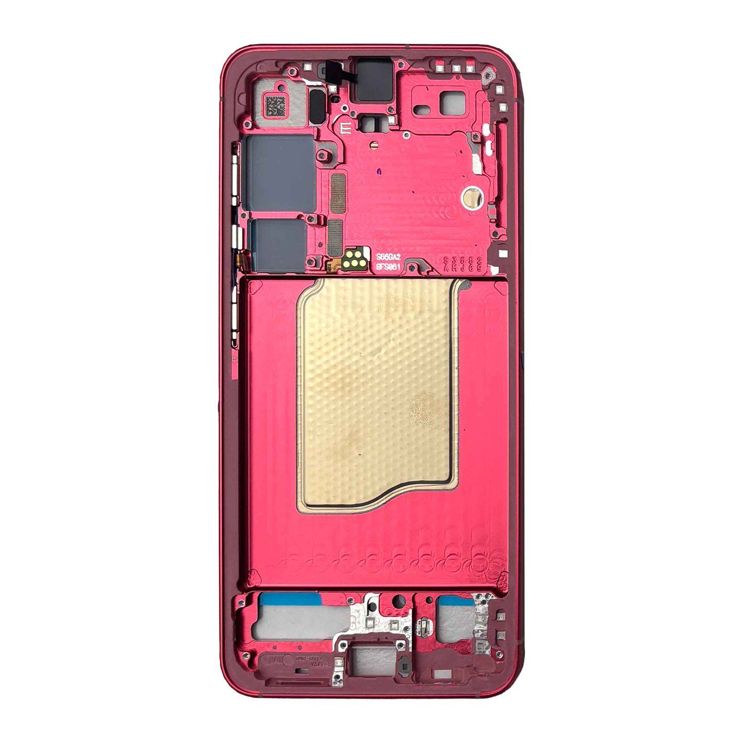 Samsung Mittelrahmen Display Galaxy S25 GH82-36328G Ersatzteil Coralred