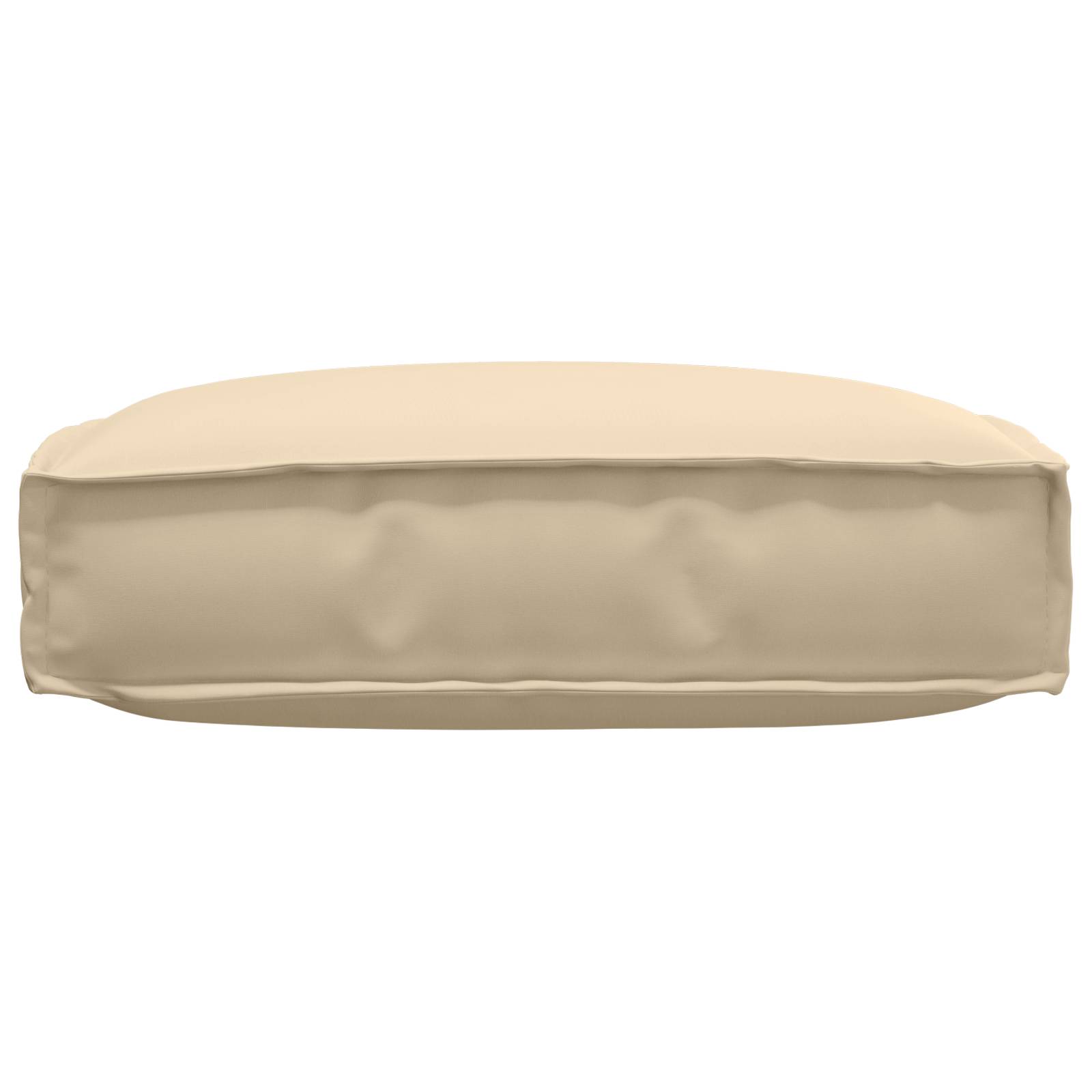 vidaXL Paletten-Sitzkissen Beige 60x60x12 cm Oxford-Gewebe