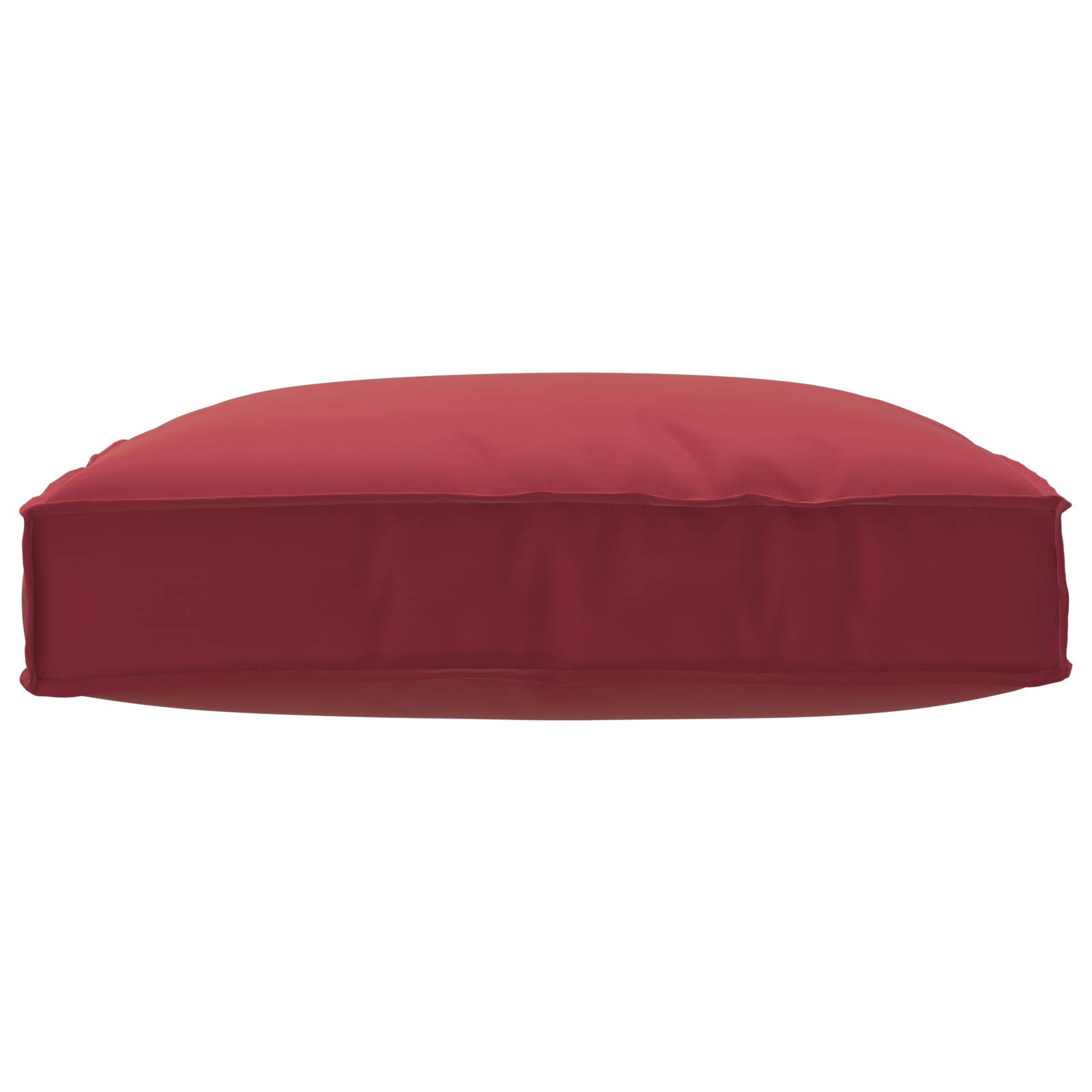 vidaXL Paletten-Sitzkissen Weinrot 80x80x12 cm Oxford-Gewebe