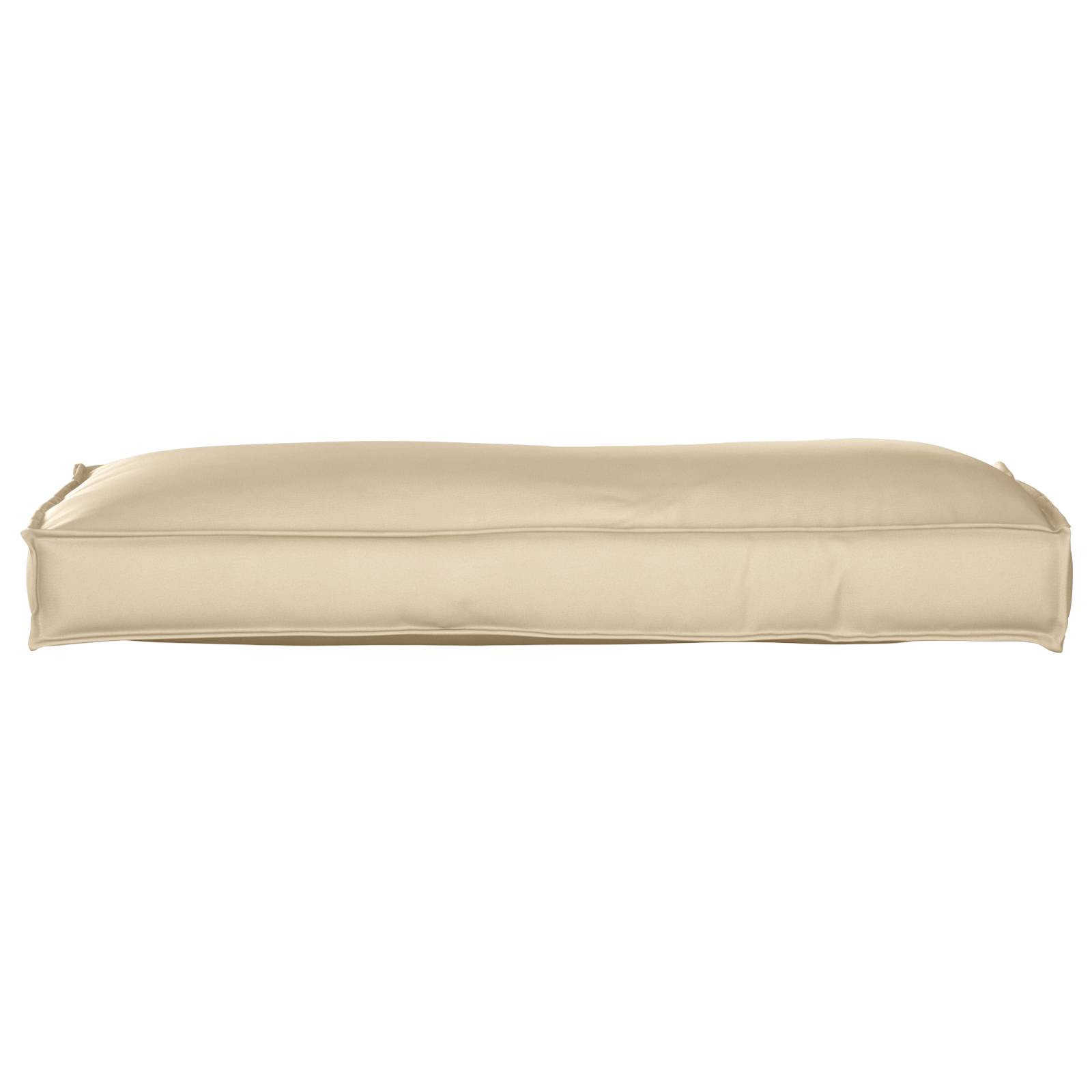 vidaXL Paletten-Rückenkissen Beige 120x40x12 cm Oxford-Gewebe
