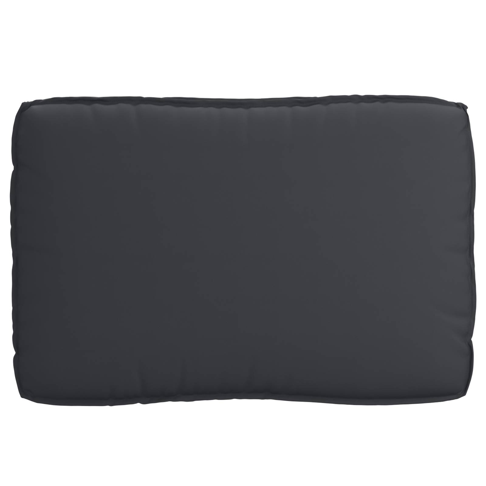 vidaXL Paletten-Sitzkissen Schwarz 120x80x12 cm Oxford-Gewebe