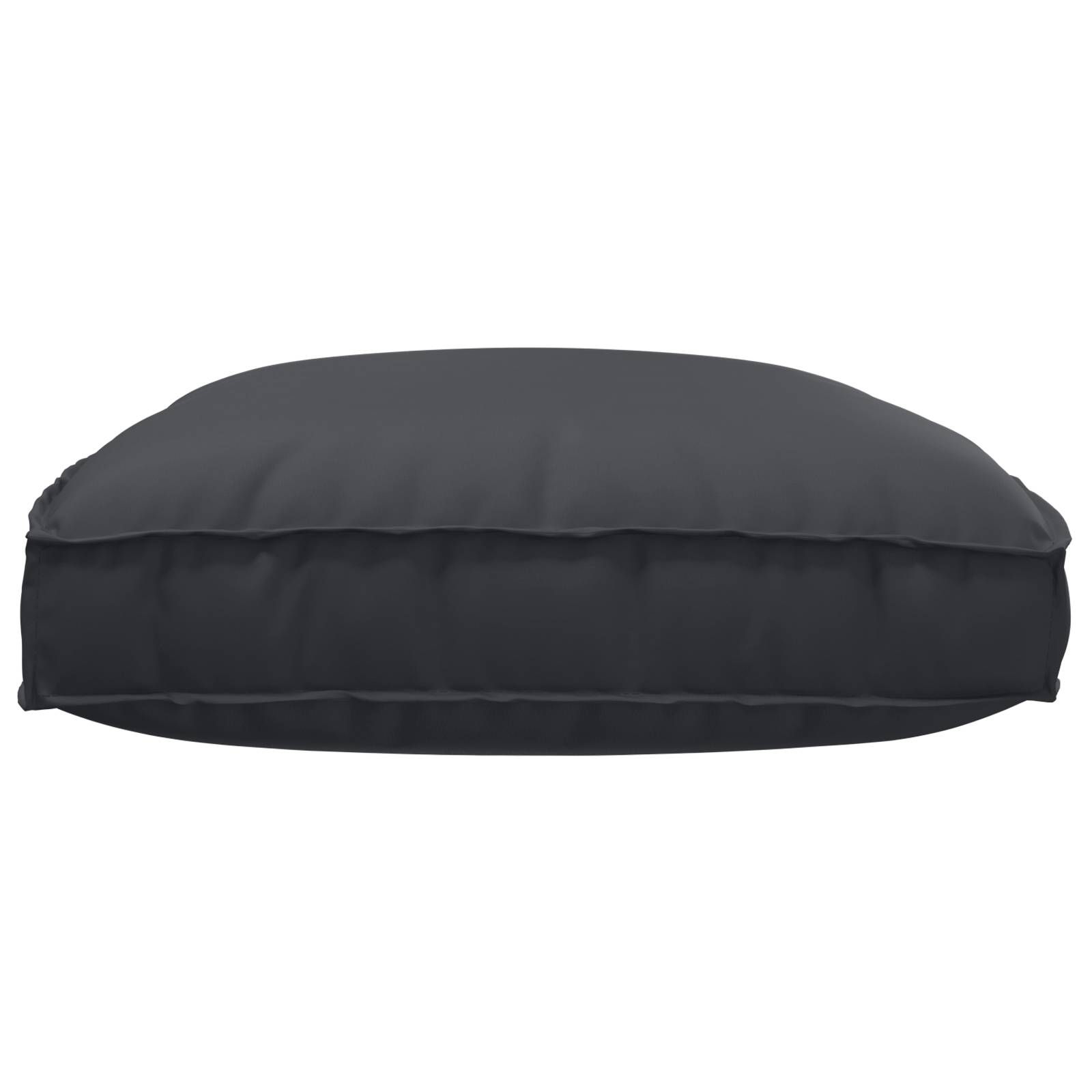 vidaXL Paletten-Sitzkissen Schwarz 120x80x12 cm Oxford-Gewebe