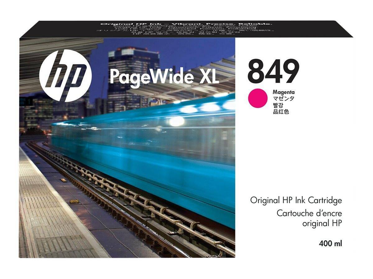 HP 849 Magenta PageWide Tintenpatrone 400ml Multimedia-Technik Patronen HP