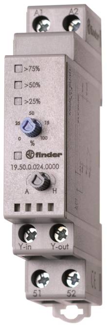 Finder Ausgangsmodul 19.50.0.024.0000 1S 24VAC/DC Industriematerial Ind-Schaltgeraete