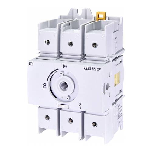 ETI 004661406 - Lasttrennschalter CLBS 125 3P (DIN-Schiene montiert | 125 A thermischer Strom | 3-polig)