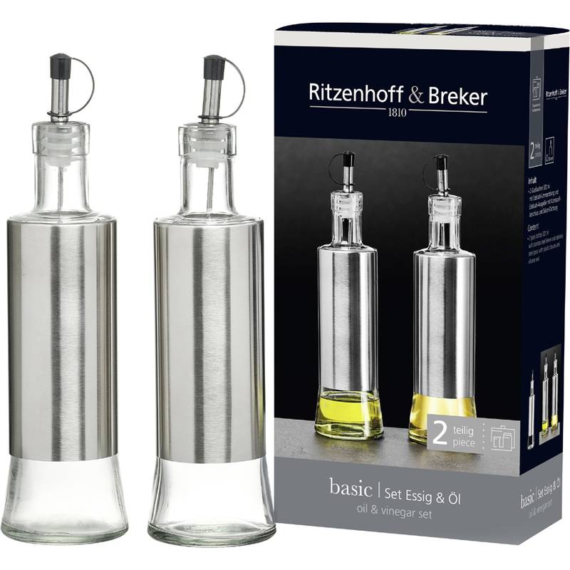 Ritzenhoff & Breker Essig-/Ölflaschen-Set BASIC