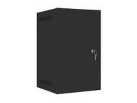 Lanberg WF10-2309-00B - Wandmontiertes Regal - 9U - 20 kg - 6,85 kg - Schwarz