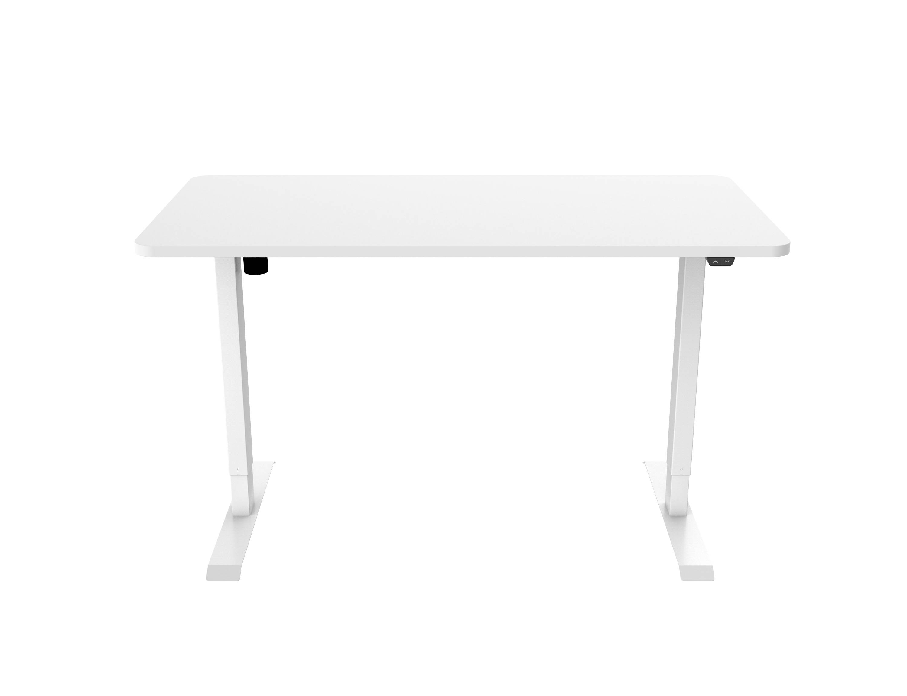 celexon elektrisch höhenverstellbarer Schreibtisch Economy eAdjust-71121 - weiß, inkl. Tischplatte 150 x 75 cm