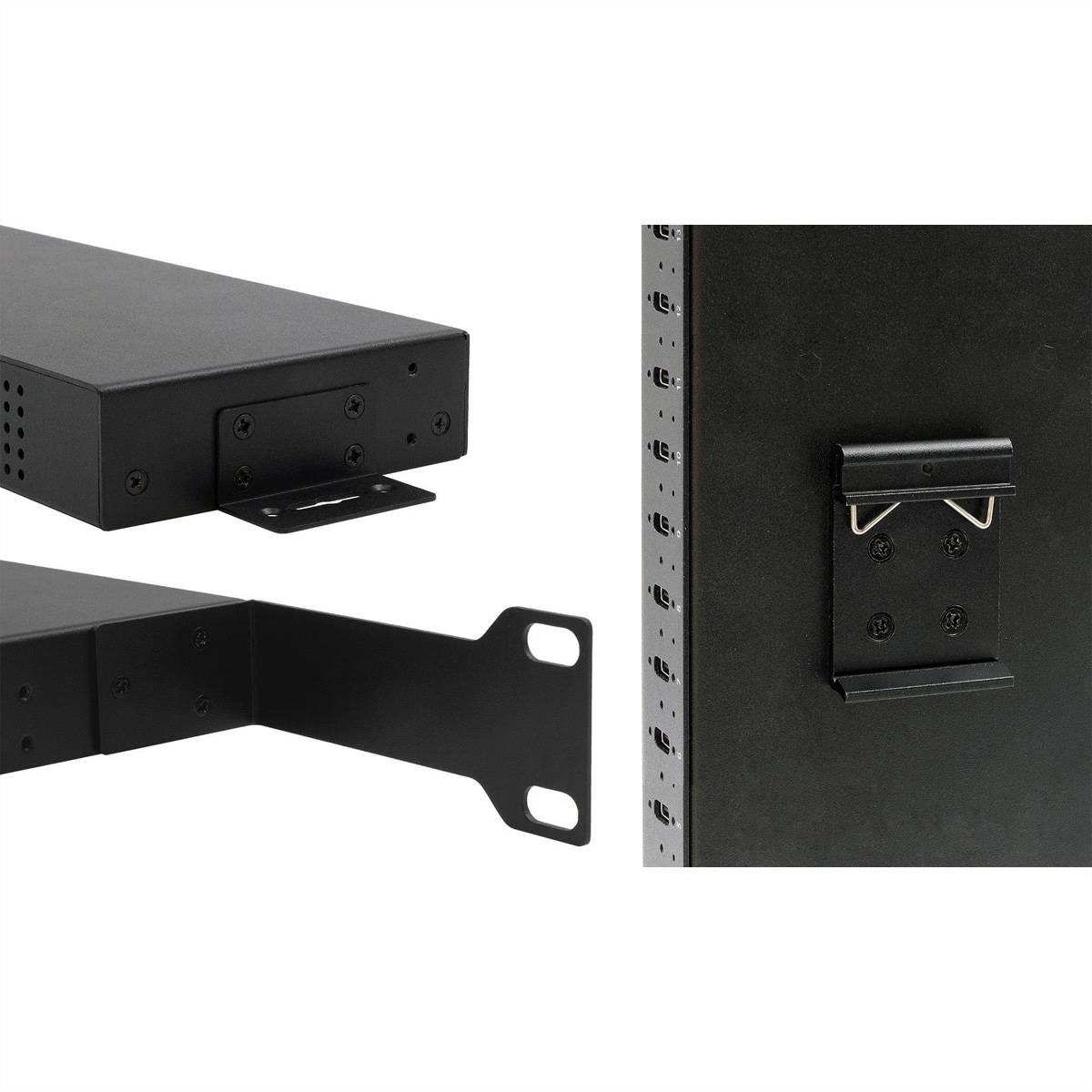 EXSYS EX-12276HMS 16-Port USB 3.2 Gen 2 Metall HUB, mit 16x C-Anschlüsse