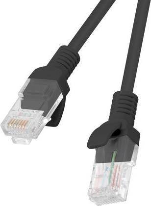 LANBERG Patchkabel CAT.6 UTP 5,0m Fluke Zertifikat sw Kabel RJ45 Cat.6