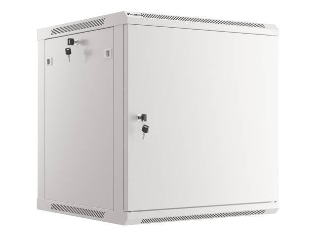 LANBERG 19 12U 600x600 Wandgehäuse Metalltür (FlatPack) gr Multimedia-Technik 19