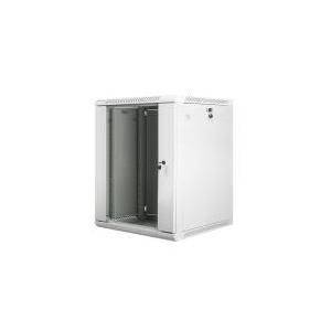 LANBERG 19 15U 600x600 Wandgehäuse Glastür V2 (FlatPack) gr Multimedia-Technik 19