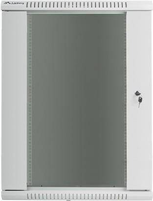 LANBERG 19 18U 600x600 Wandgehäuse Glastür V2 (FlatPack) gr Multimedia-Technik 19