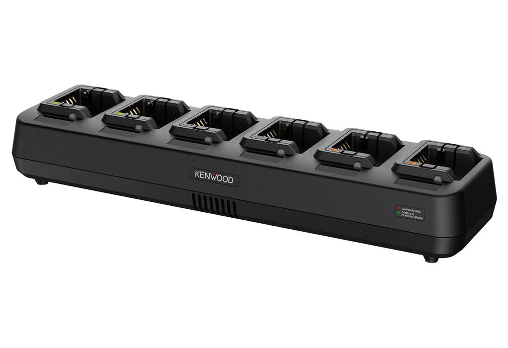 Kenwood Schnellladegerät 6-fach ohne Geräteadapter KSC-526