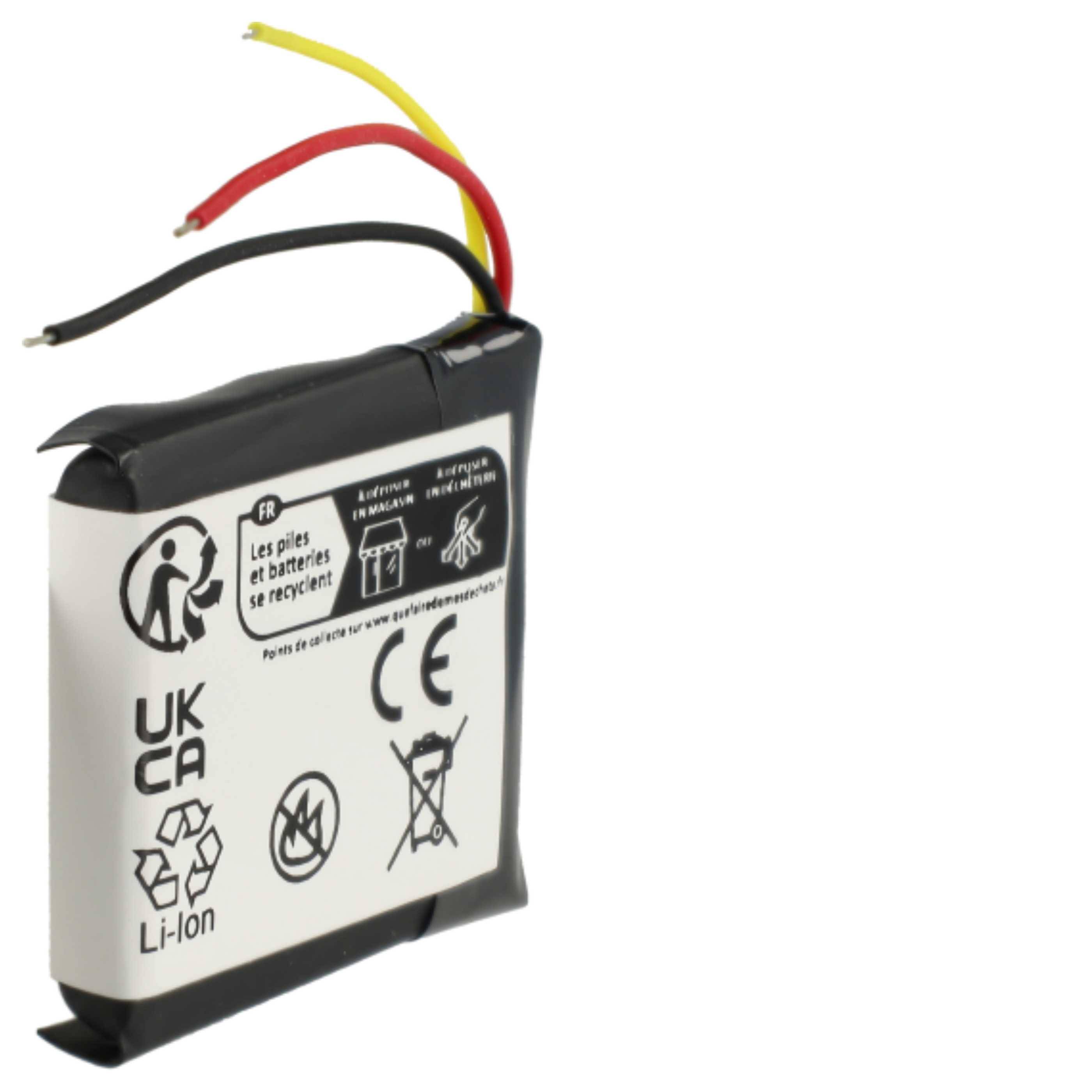 vhbw 5x Akku Ersatz für Jabra CP-GN650, AHB472625PLT, AHB682828PS für Wireless Headset Kopfhörer (250 mAh, 3,7 V, Li-Polymer)