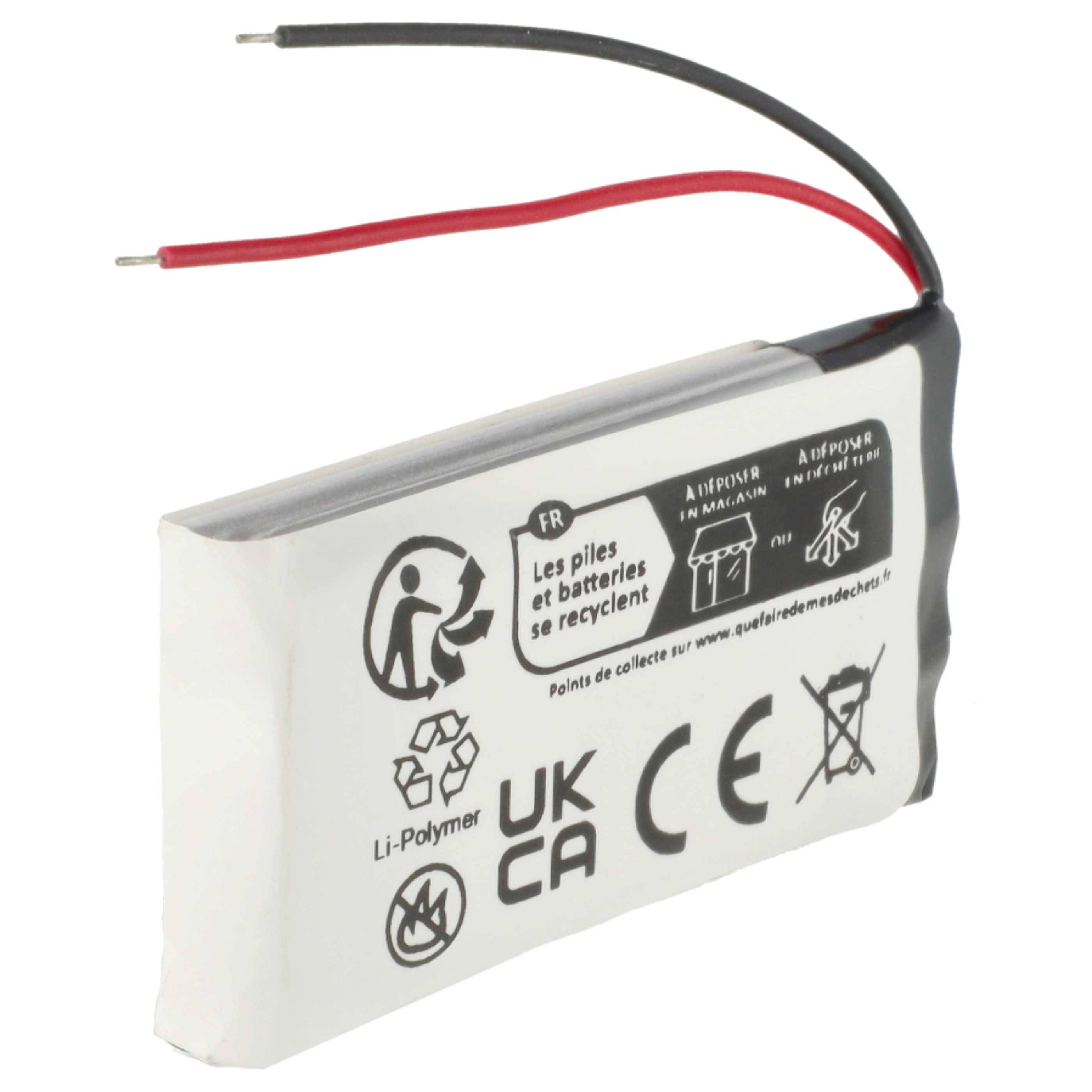 vhbw 5x Akku Ersatz für Jabra AHB582035PR-03 für Freisprecheinrichtung Konferenztelefon (320 mAh, 3,7 V, Li-Polymer)