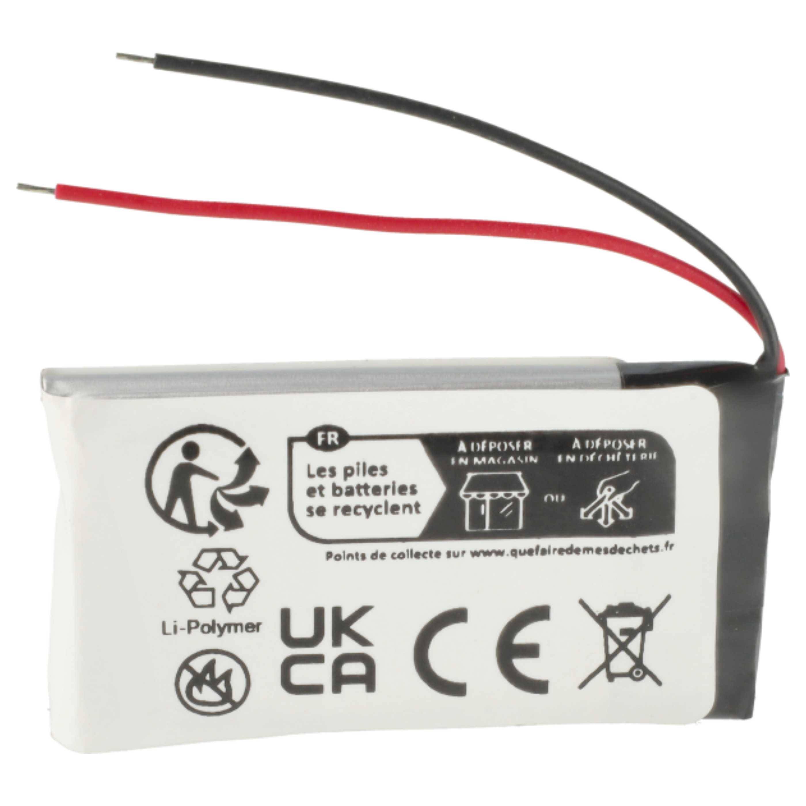 vhbw 5x Akku kompatibel mit Jabra Speak 510 Freisprecheinrichtung Konferenztelefon (320 mAh, 3,7 V, Li-Polymer)