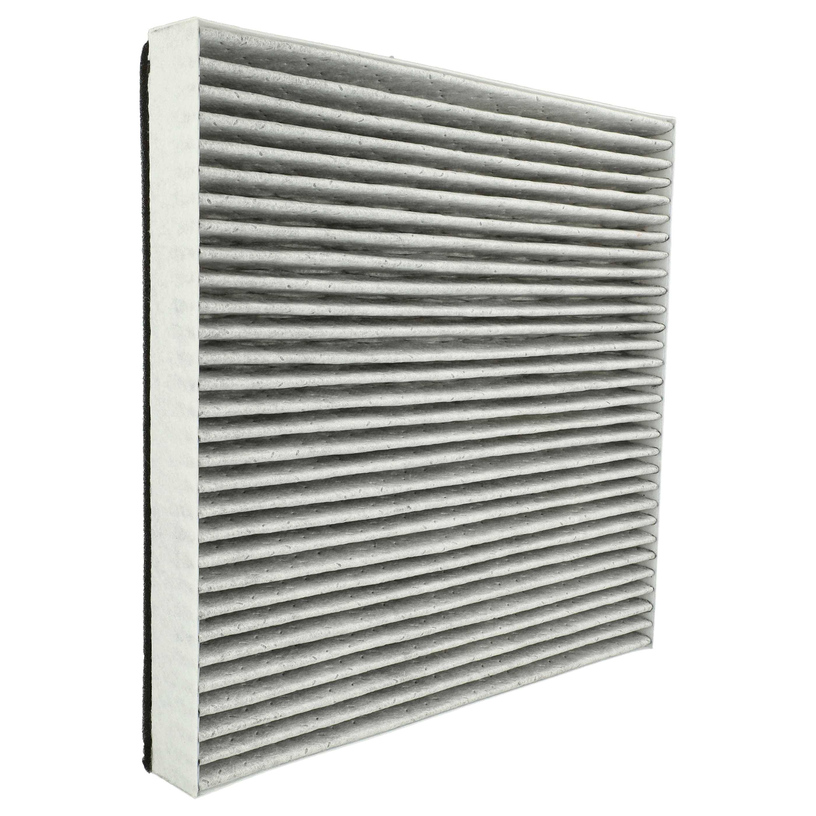vhbw 4x 4-in-1 Filter kompatibel mit Boneco AH300 | H300, H400 Luftreiniger - Mit Aktivkohle, Partikelfilterschicht und biofunktionaler Beschichtung