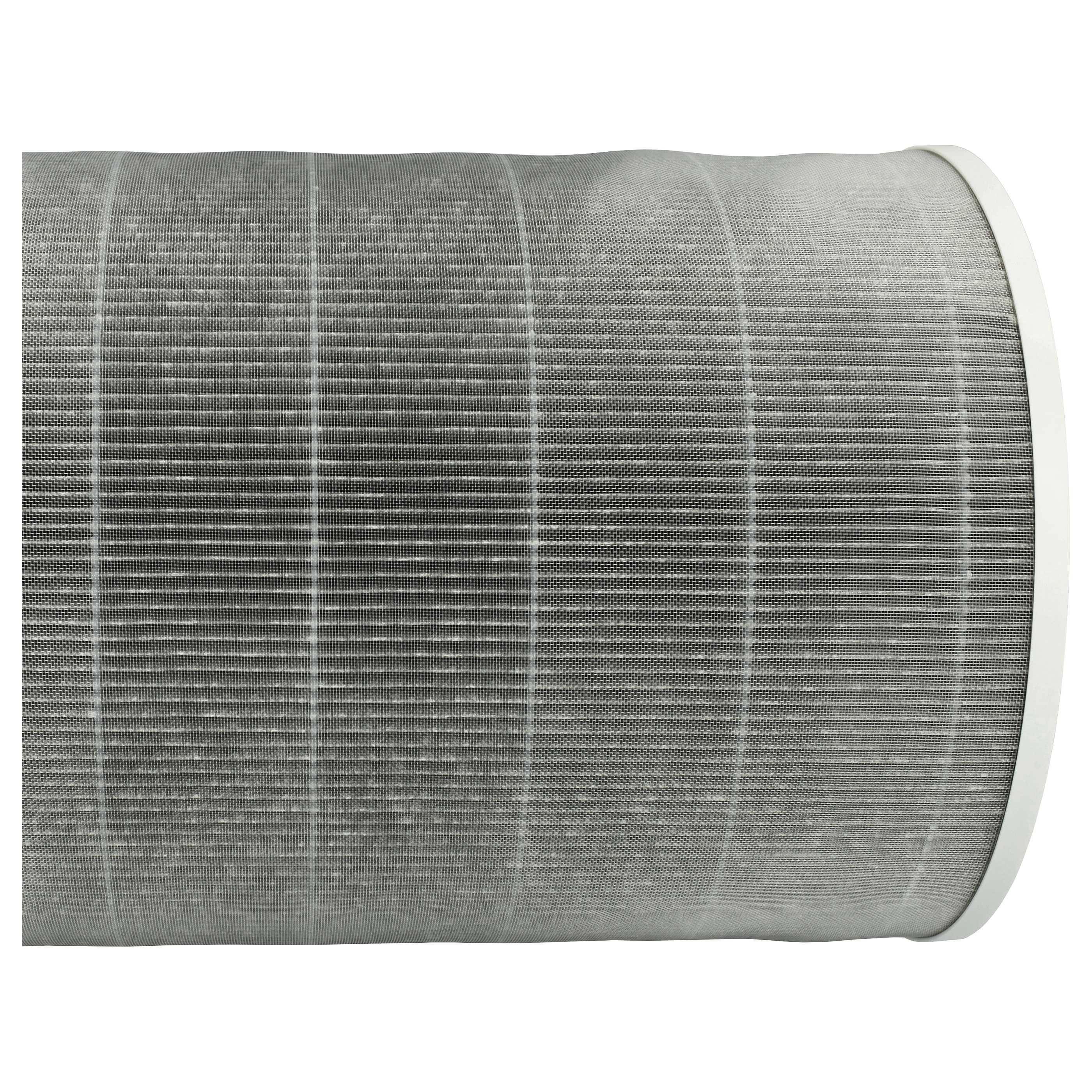 vhbw 8x Aktivkohlefilter kompatibel mit Xiaomi Smart Air Purifier 4 Pro Luftreiniger - H12 Luftfilter Grau Weiß